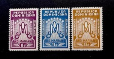 Dominican Republic 1954. AIR POST. SC# C87-C89. MINT HOG