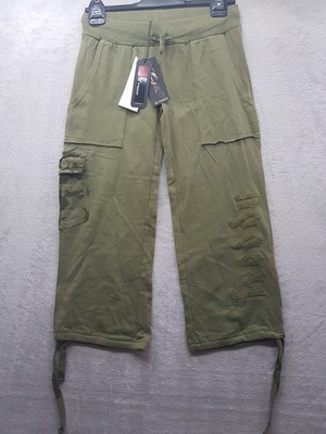 FREDDY Damen Cargo Hose Baumwolle bequem leicht Restposten Neu