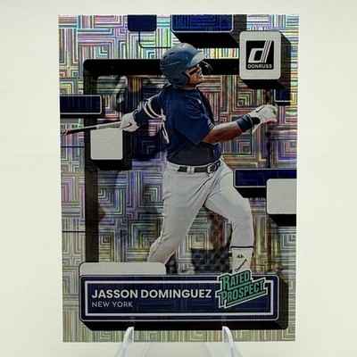 2022 Donruss - Jasson Dominguez Rated Prospects - Vector #RP-2 New York Yankees