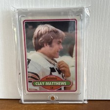 1980 Topps - Clay Matthews #418 (RC) Browns 