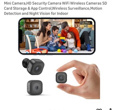 Mini  HD Camera WiFi Wireless Monitoring Security Protection