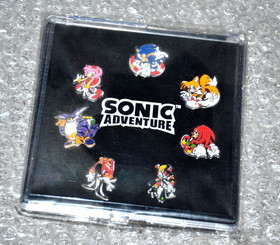 Sonic Adventure - Pin Badges set Limited Edition  - Sega Dreamcast Japan 1998