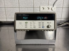 Agilent Keysight 34970 A + 34901  Data Acquisition/Switch Unit 6 Mon Gar