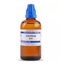 SBL Homeopathic Acid Nitricum (30 ML / 100 ML) (Select Potency)