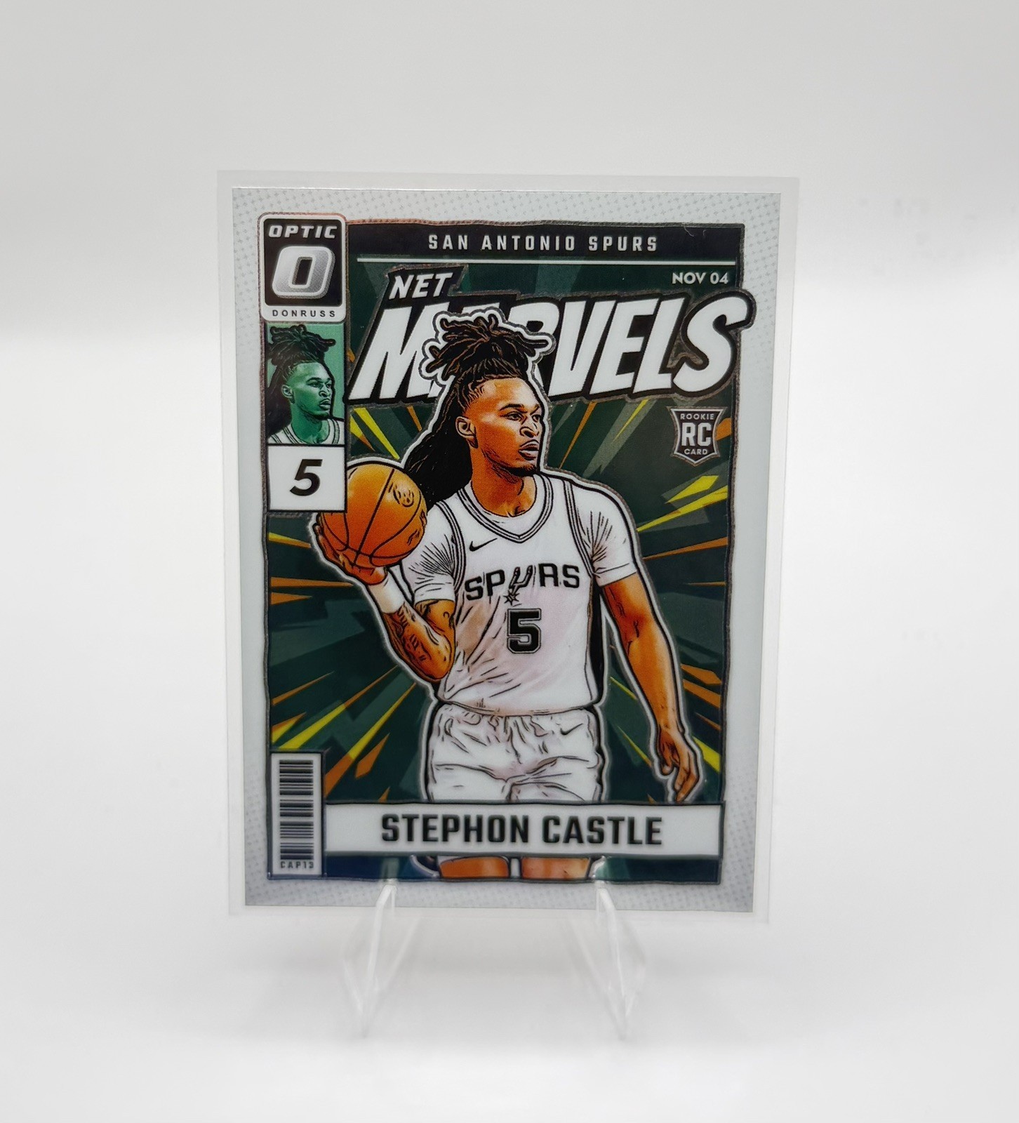 2024-25 Panini Donruss Optic - Net Marvels Stephon Castle #12 (RC)
