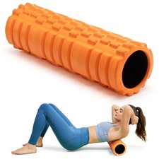 Foam Roller High Density 18" Foam Roller for Deep Tissue Muscle Massage, Trig...