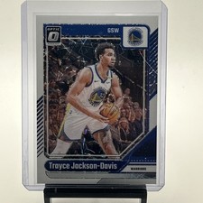 2024-25 Panini Donruss Optic- Trayce Jackson-Davis #210 White Velocity Prizm /59