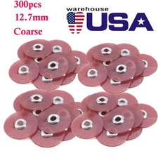 300PCS Dental SOFLEX Composite Finishing Polishing Discs 12.7mm 1/2" Coarse