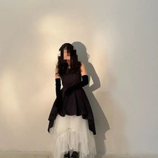 Dirties Tulip Dress for Wedding Photos, Custom Length