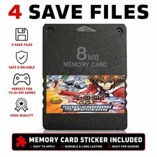 Yu-Gi-Oh GX: The Beginning of Destiny PS2 Memory Card 100 Complete Saves
