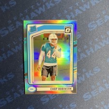 2024 Panini Donruss Optic Holo Prizm Rated Rookie #351 Chop Robinson Dolphins