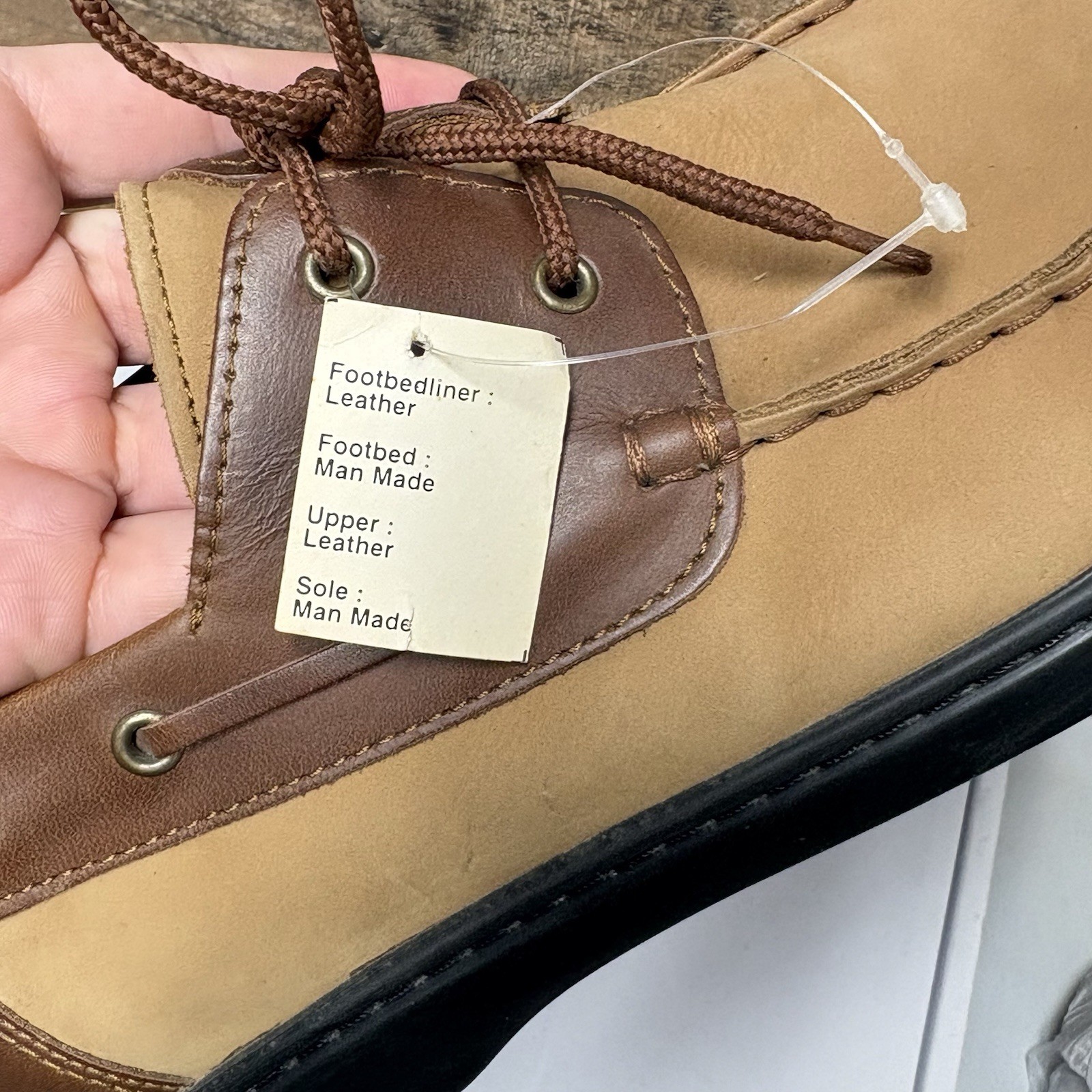 Betula Birkenstock Two Toned Brown Loafers / Boat Shoes - Men’s Size 9  NWT RARE image 7