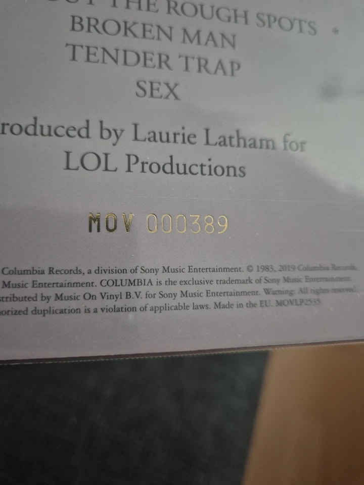 PAUL YOUNG - NO PARLEZ - LTD. PURPLE MARBLED VINYL - 389/2000 - SEALED - Bild 4 von 4