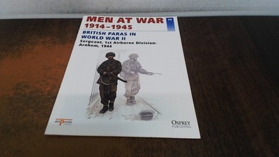 			Men at War 1914-1945: #36. British Paras in World War II, Osprey 		