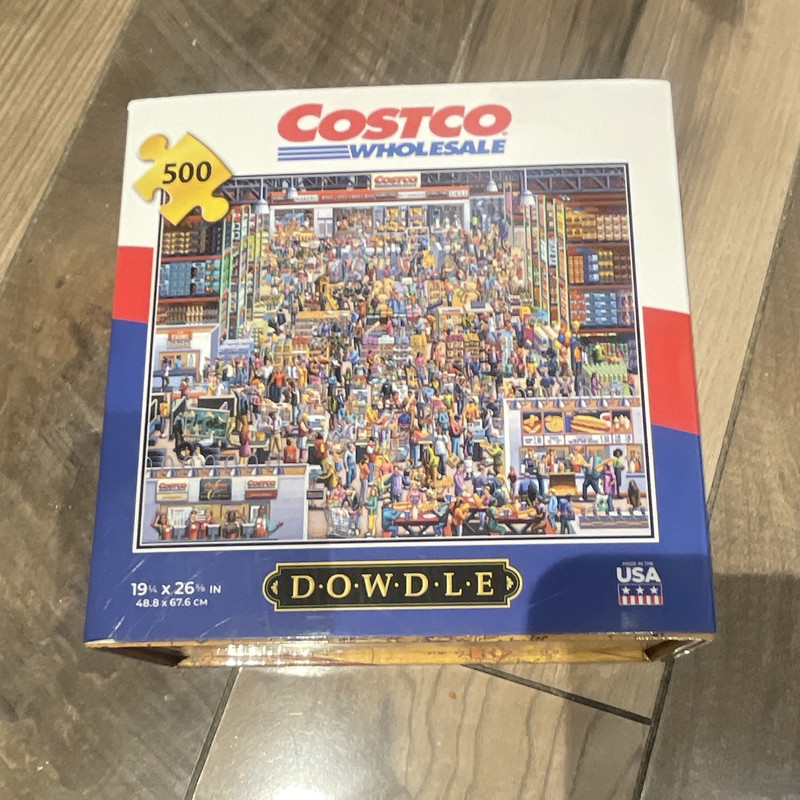 Dowdle Costco Wholesale 500-Piece Jigsaw Puzzle 19" x 26" MPN 888584