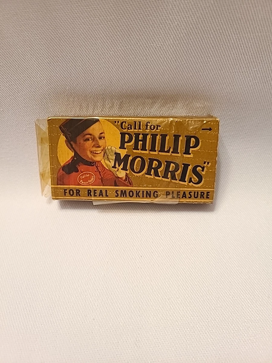 Philip Morris Collectible Tobacco Cigarettes