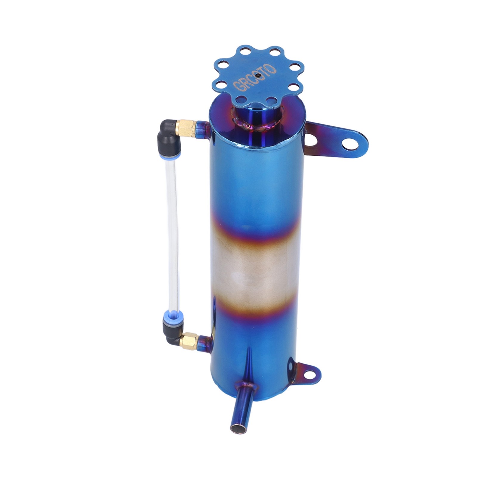 ❄ 500ML Radiator Cooling Coolant Tank Overflow Catch Can Reservoir Aluminum