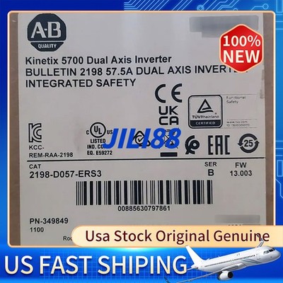 2198-D057-ERS3 Kinetix 5700 Dual Axis Inverter  1PC New Allen Bradley