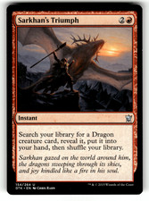 Sarkhan's Triumph 154 Normal U Dragons of Tarkir LP