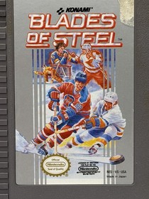 Konami Blades of Steel Nintendo NES Game Cartridge 