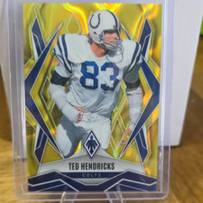 Panini Phoenix Ted Hendricks Colts Serial Numbered 08/125 2025 Football Card