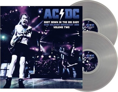 AC/DC Shot Down In The Big Easy Vol.2 LIVE New Orleans 1996 NEW 2-LP CLEAR Vinyl