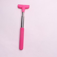 Extendable Car Side Mirror Squeegee Wiper Tool 9-1/2"