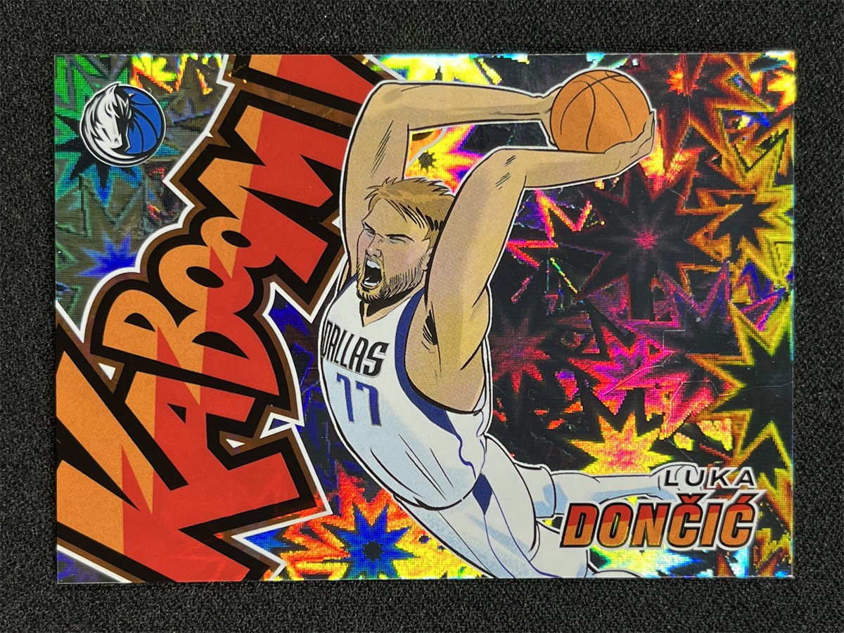 2024-25 Panini Revolution Luka Doncic #9 Kaboom! Case Hit SSP Mavericks