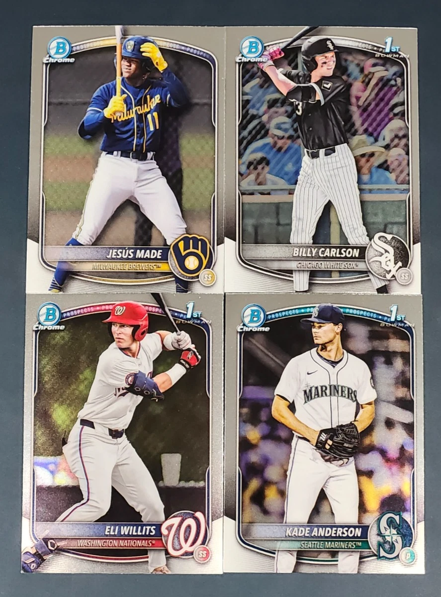 Bowman Washington Nationals Baseball Sports Trading Cards for sale