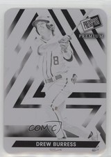 2024 Leaf Press Pass Premium Printing Plate Black 1/1 Drew Burress #18 13u1