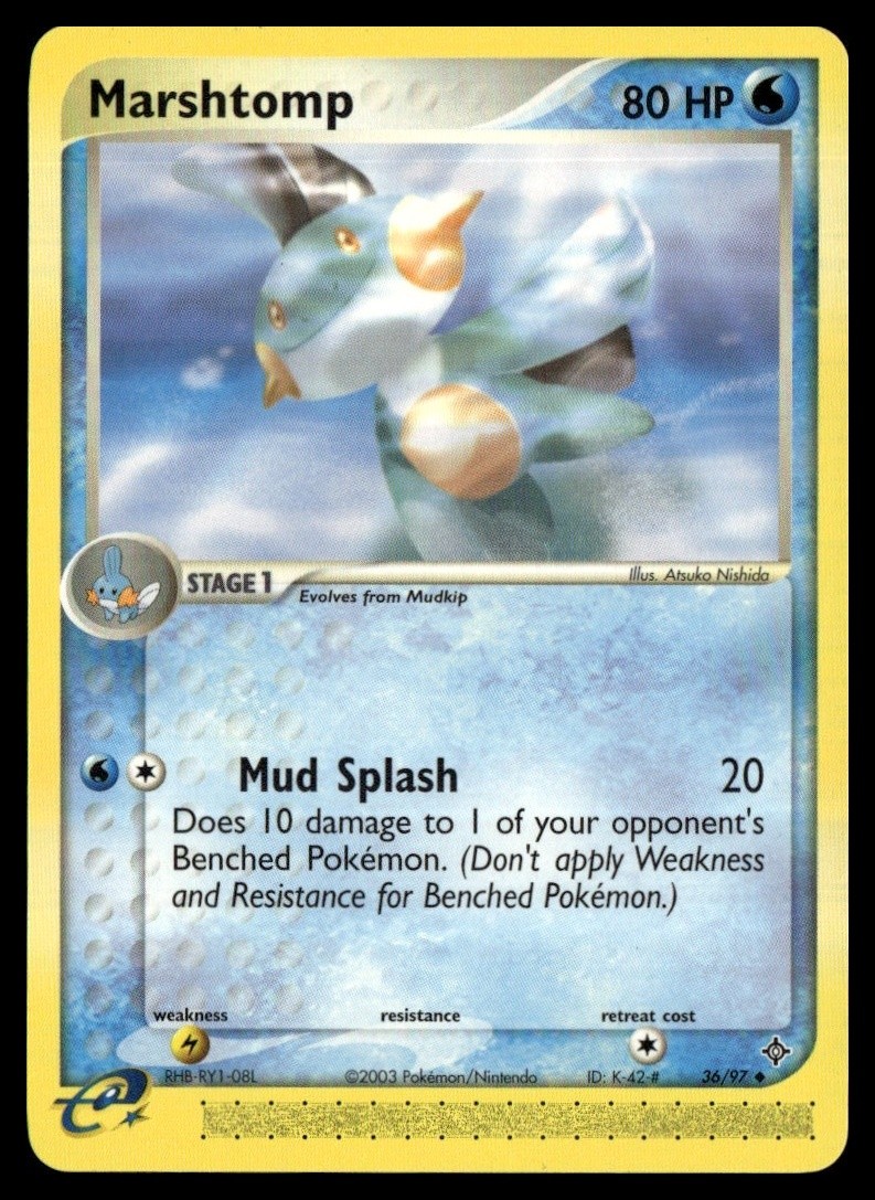 Marshtomp 36/97 2003 EX Dragon NM