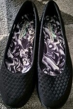 Image of Skechers Go Walk Ladies Black Slip-On. Size UK 3. Memory Foam. New.