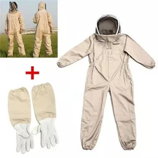 Bee-proof Gloves Bee-proof Suit Full Body Beekeeping Protective Equipment US