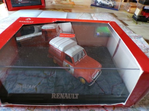 RENAULT 4 Fourgonnette F 4 Motoculture 1965 NOREV 1/43 en boite - Foto 3 di 3
