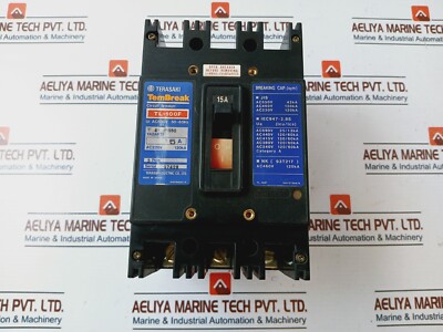 TERASAKI TL-100F Tembreak 3 Pole Circuit Breaker 15A AC690V 50-60Hz 2H0767SAA/K