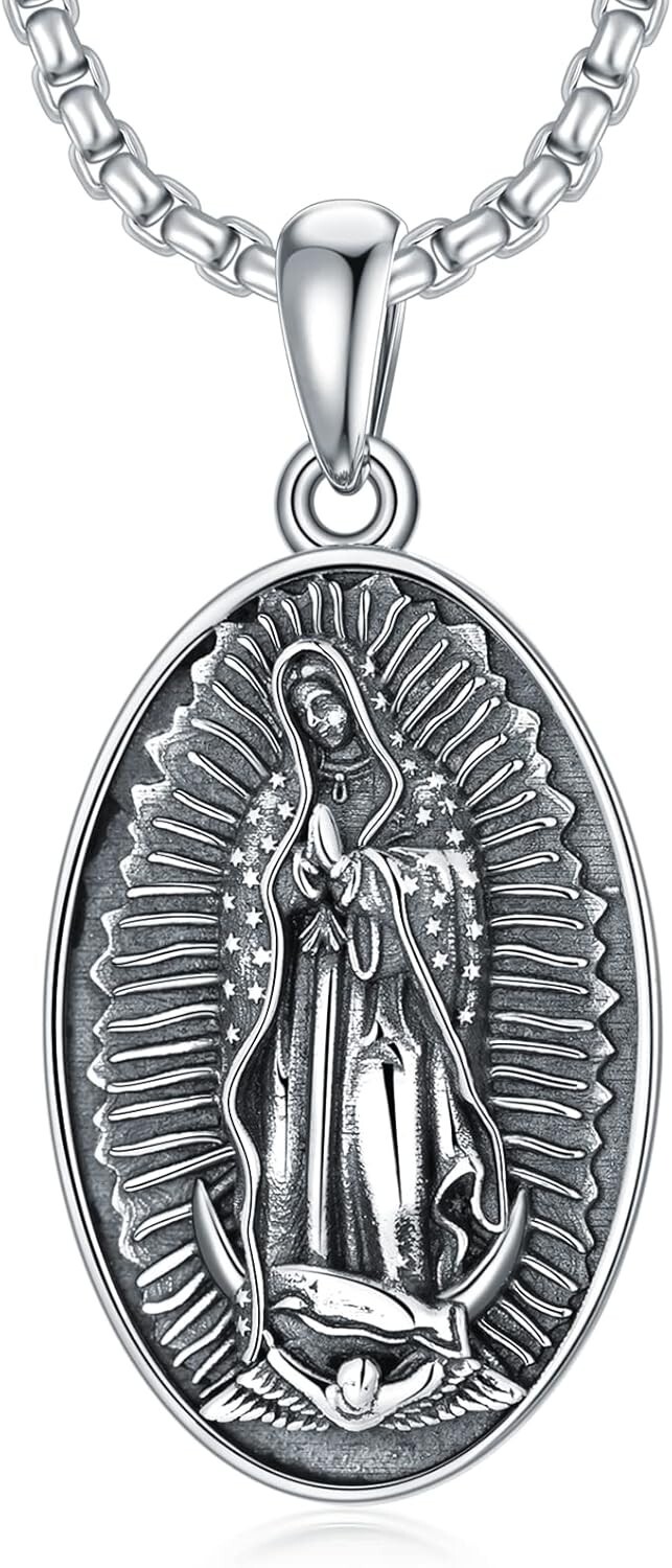 Versatile 925 Sterling Silver Amulet Necklace - Ideal for Any Special Occasion