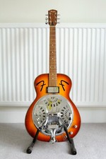 Fender Acoustic Guitar Resonator Guitar Sunburst Fr-50 With Fitted Pickup