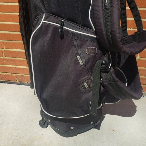 Ogio Golf Stand Up Bag 8 Way Black Golfing Carrier - Picture 4 of 11