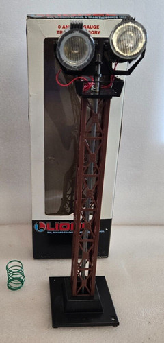 LIONEL TREN 12" ALTO REFLECTOR TORRE CALIBRE 6-12899 O-027 HECHO EN EE. UU. | Zustand: Used