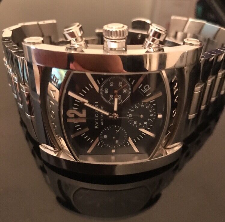Authentic BVLGARI Assioma Chronograph Auto Men's Watch Authentic BVLGARI Assioma Chronograph Auto Men's Watch