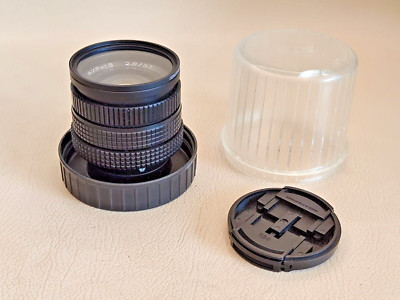 Mint!LV SELLER USSR RUSSIAN MIR-1V LENS WIDE ANGLE 37 mm f2.8 SCREW MOUNT M42