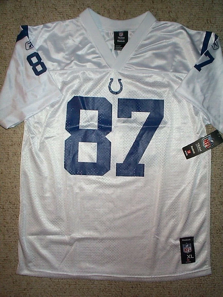 ($50) Camiseta REEBOK Indianapolis Colts REGGIE WAYNE NFL JUVENTUD NIÑOS NIÑOS NIÑOS (xl) Foto 2 de 3
