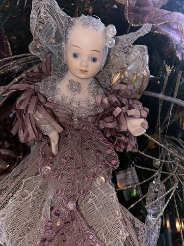 Vintage Angel Ornament by Louis Nichole1985 Rare 16” Delicate Detail Handpainted - Picture 20 of 24