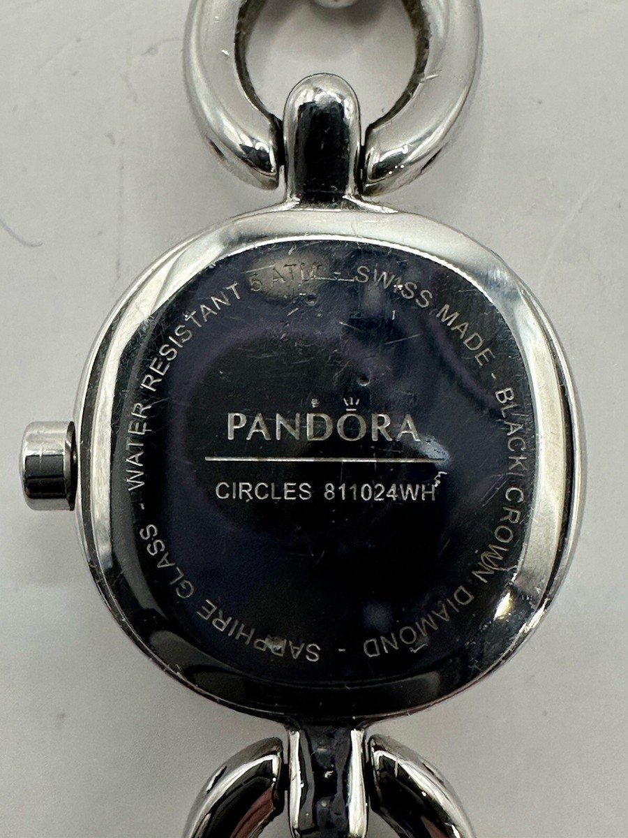 Pandora Circles 811024WH Swiss Made 20MM 7.75