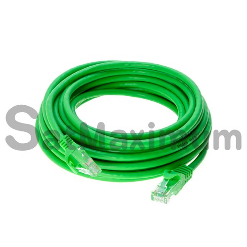 CAT6 Ethernet Patch Cord RJ-45 LAN Network Cable Green 3FT- 20FT Multi-Pack LOT - Picture 8 of 33