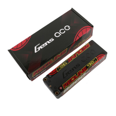 Gens Ace Redline Series 8200mAh 7.6V 130C 2S1P HardCase HV RC Truck Lipo Battery