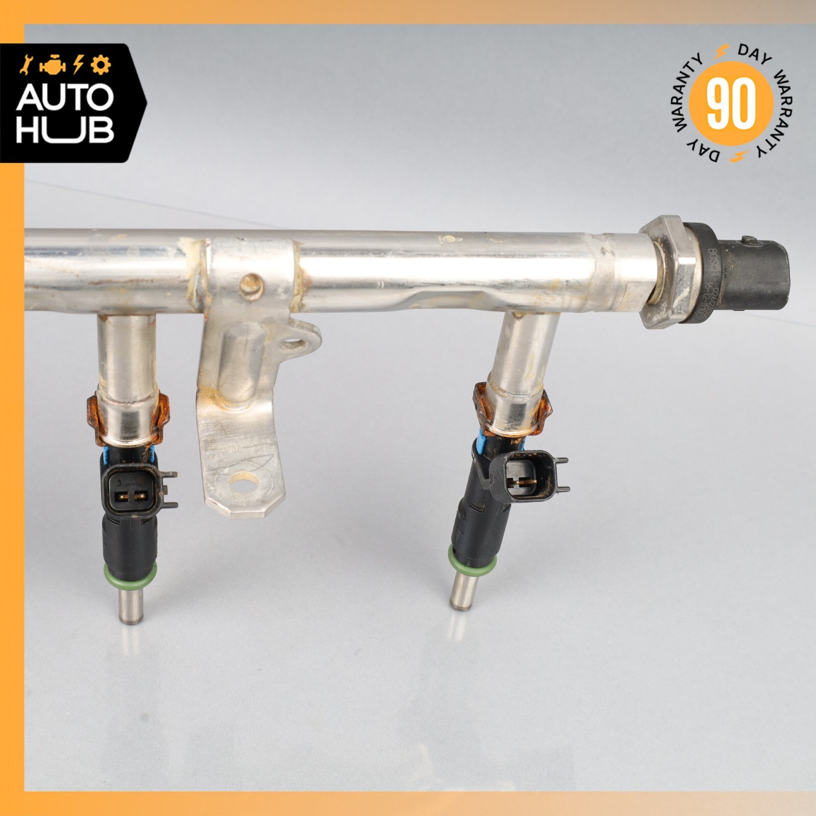 Aston Martin DBS DB11 5.2L V12 Right Fuel Injection Rail Line w/ Injectors OEM