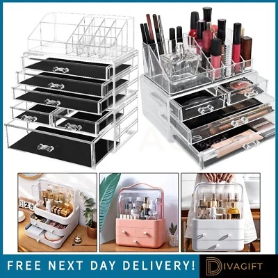 DIVA HOME MAKE-UP ORGANISATOR HALTER HÜLLE KOSMETIKAUFBEWAHRUNG WATELTISCHBOX MAKEUP CADDY BEHÄLTER