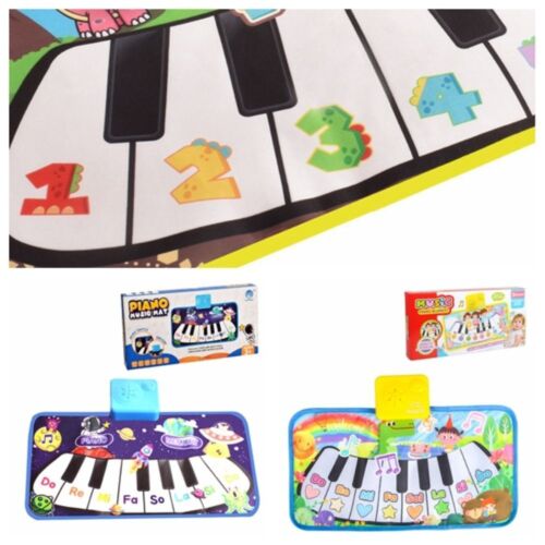 5 Paly Modes Musical Piano Mat Dinosaur Baby Crawling Mat   Toddlers - Picture 1 of 16