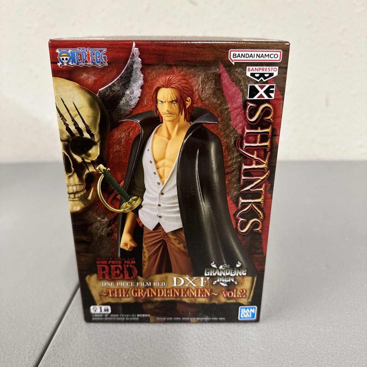 One Piece Film RED Dxf The Grandline Men - Shanks Vol. 2 | eBay